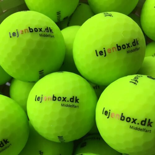 GOLFBOLDE MED LOGOTRYK GOLFBOLDE MED LOGOTRYK