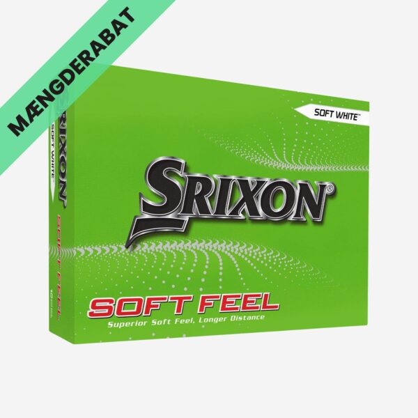 Srixon Soft Feel Golfbolde med logotryk