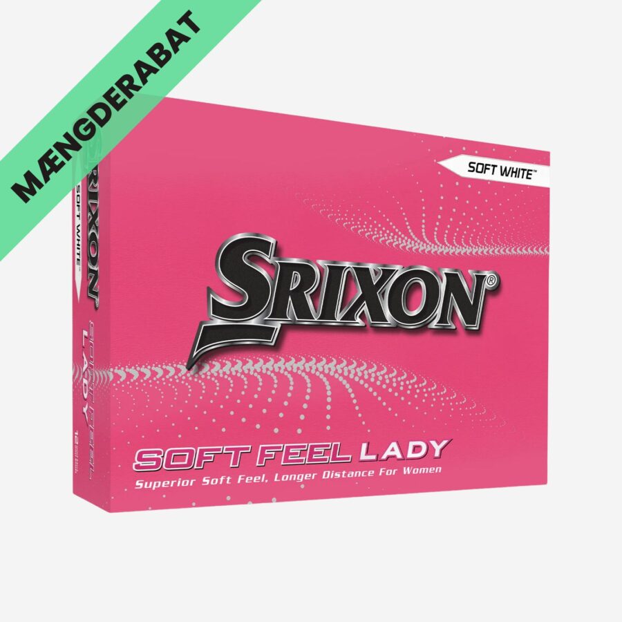 Srixon Soft Feel Lady Golfbolde Med Logotryk