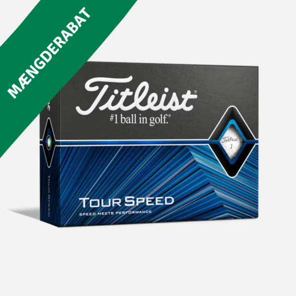 Titleist Tour Speed Golfbolde med logotryk