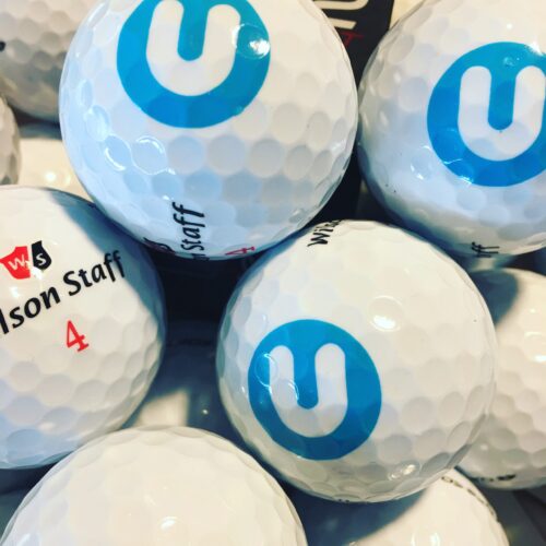 golfbolde med logo 4 golfbolde med logo 4