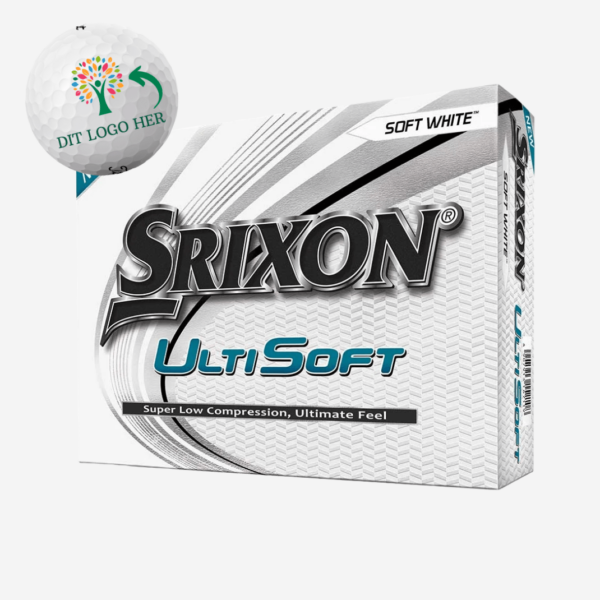 srixon ultisoft golfbolde med logotryk