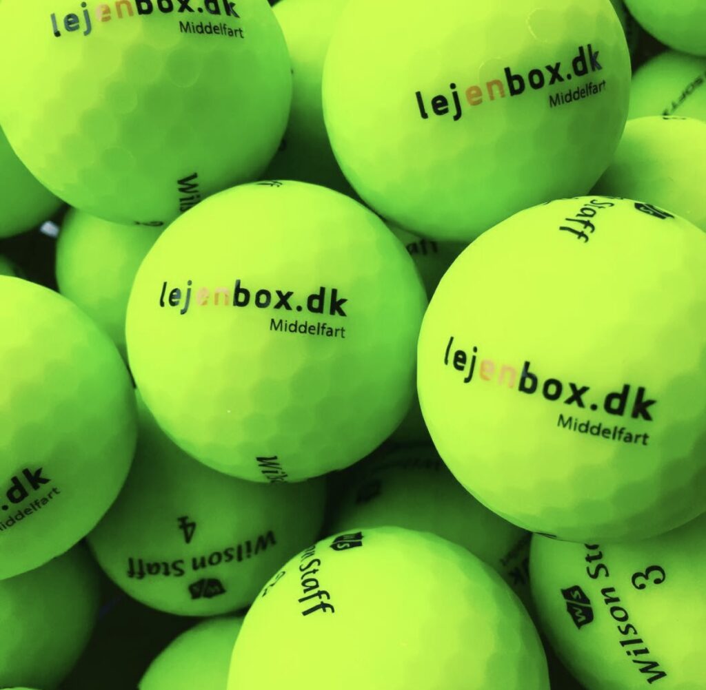 Logo på golfbold