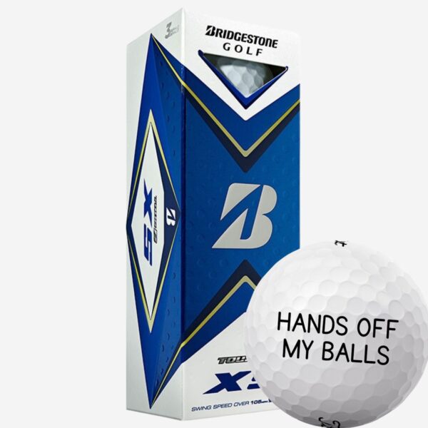 Bridgestone Tour B XS Golfbolde Med Tekst