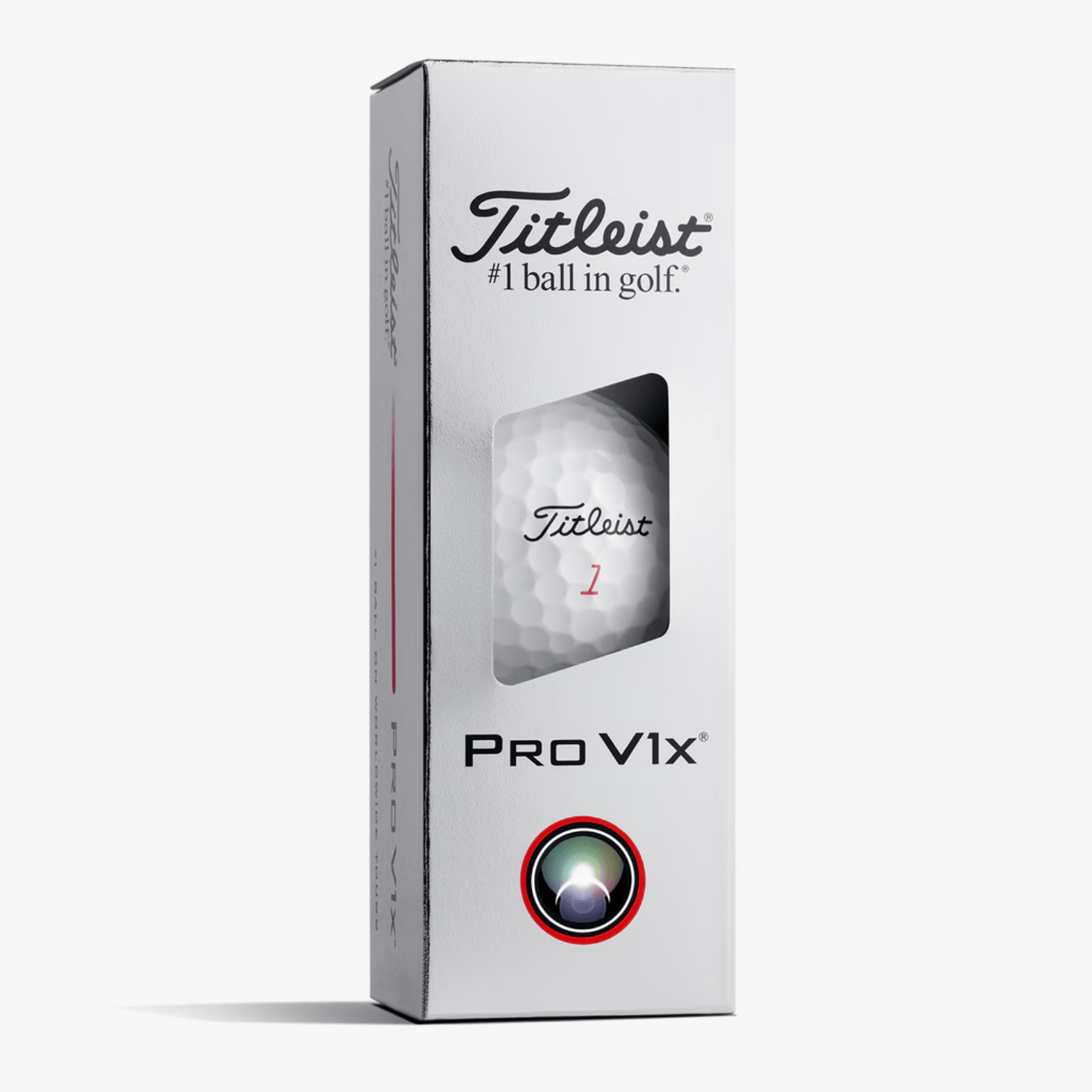 Titleist Pro V1X golfbolde med tekst