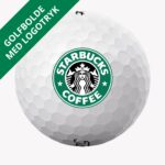 GOLFBOLDE MED REKLAMETRYK