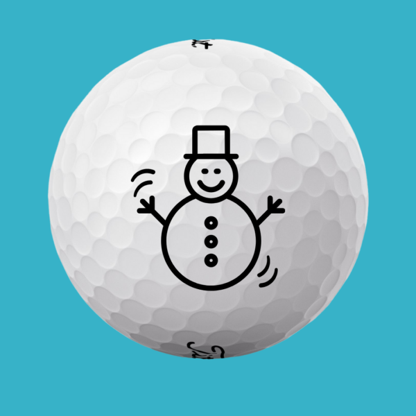 Golfbolde med snemand