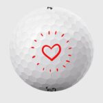 Golfbolde med hjerte