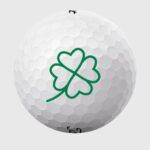 Golfbolde med firkløver