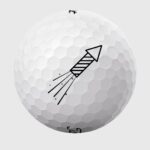 Golfbolde med fyrværkeri