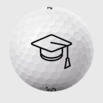 Golfbolde med studenterhue