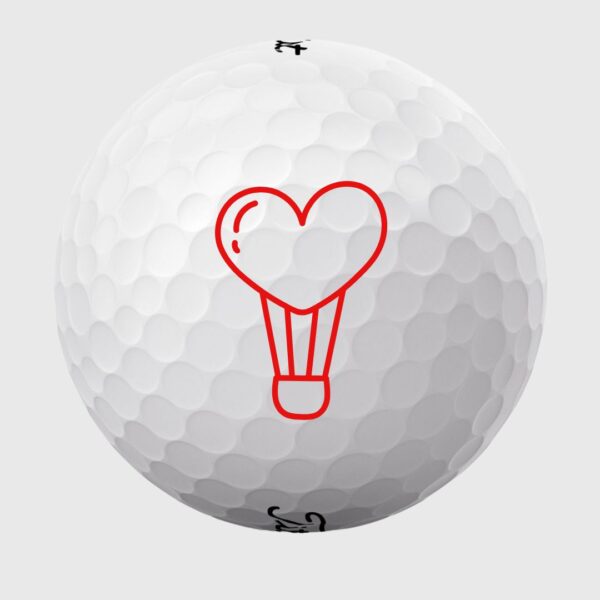 Golfbolde med luftballon