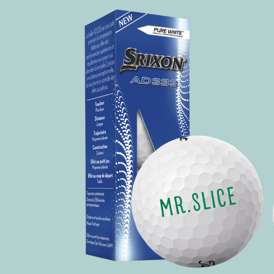Srixon AD333 Golfbolde Med Teks