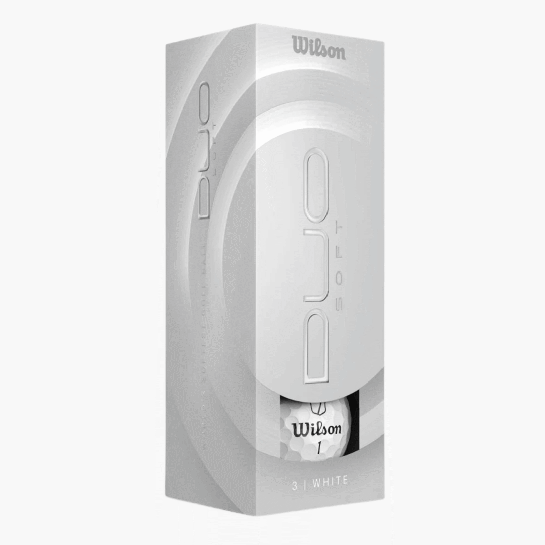 Wilson Duo Soft Golfbolde Med Tekst – Design Selv