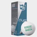 Wilson Duo Soft Womens Golfbolde Med Tekst – Design Selv