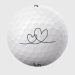 Golfbolde med hjerter