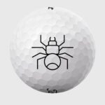 Golfbolde med edderkop