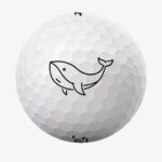 Golfbolde med hval