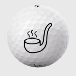 Golfbolde med pibe