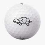 Golfbolde med skilpadde