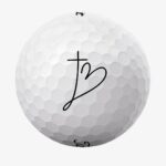 Golfbolde med kors og hjerte