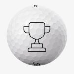 Golfbolde med pokal