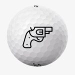Golfbolde med pistol