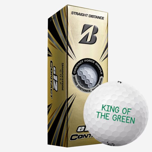 Bridgestone E12 Golfbolde med tekst