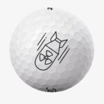 Golfbolde med atombombe