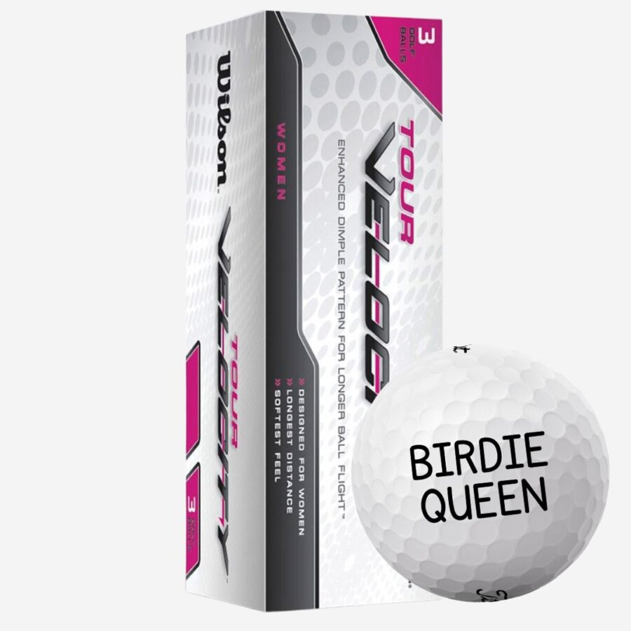 Wilson Tour Velocity Women Golfbolde Med Tekst