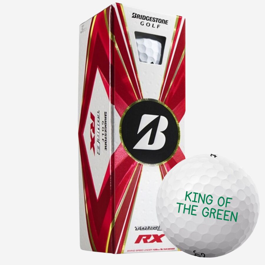 Bridgestone Tour B RX Golfbolde Med Tekst