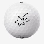 Golfbolde med stjerneskud