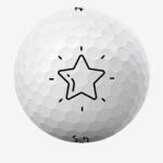 Golfbolde med stjerne