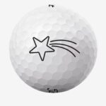 Golfbolde med stjerneskud