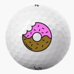 Golfbolde med pink doughnut