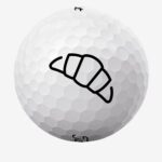Golfbolde med croissant