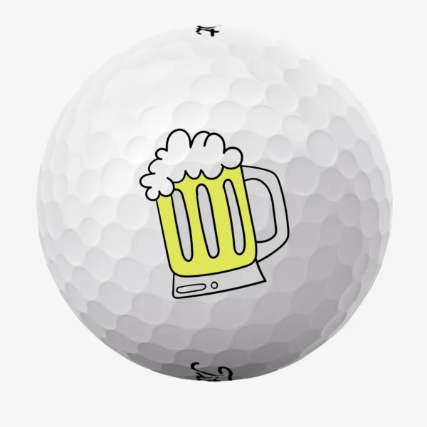 Golfbolde med fadøl