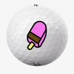 Golfbolde med ispind