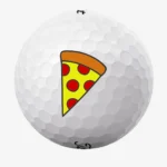 Golfbolde med pizzaslice