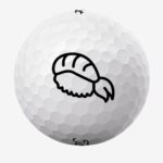 Golfbolde med sushi