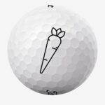 Golfbolde med gulerod