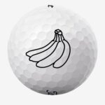 Golfbolde med bananer