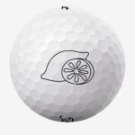 Golfbolde med citron