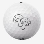Golfbolde med svampe