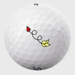 Golfbolde med snoet hjertepil