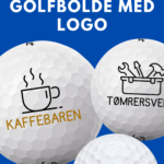 Golfbolde med reklametryk
