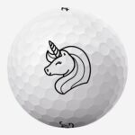 Golfbolde med enhjørning