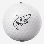 Golfbolde med haj