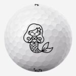Golfbolde med havfrue