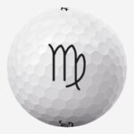 Golfbolde med stjernetegn - jomfruen